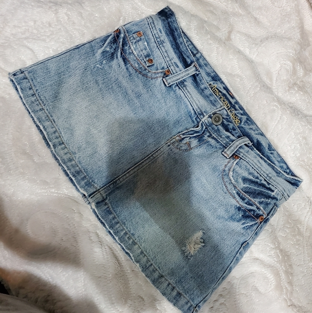 Denim Skirt American Eagle